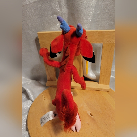 Original Disney Store Mulan Mushu Dragon Plush Stuffed Animal - Picture 9 of 14